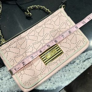 betsy johnson mini crossbody wallet on a chain